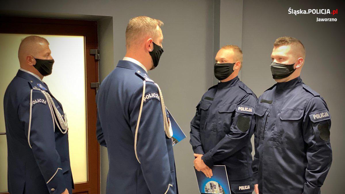 Nowi policjanci na służbie w Jaworznie