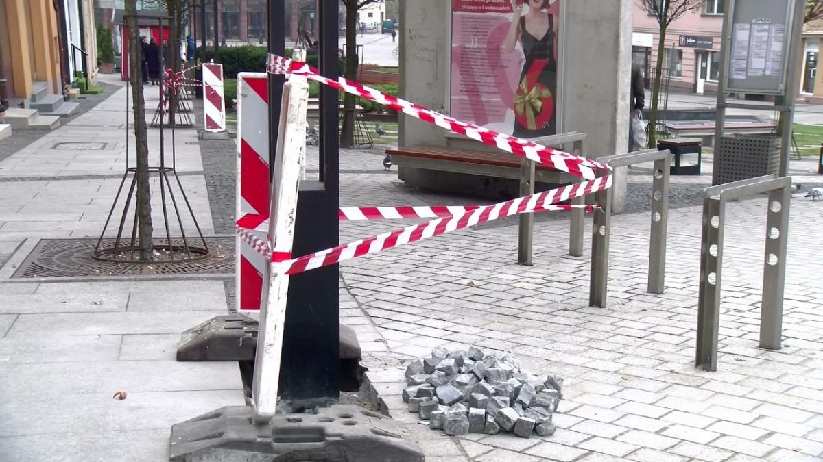 Rozpoczęły się prace związane z modernizacją oświetlenia na jaworznickim rynku