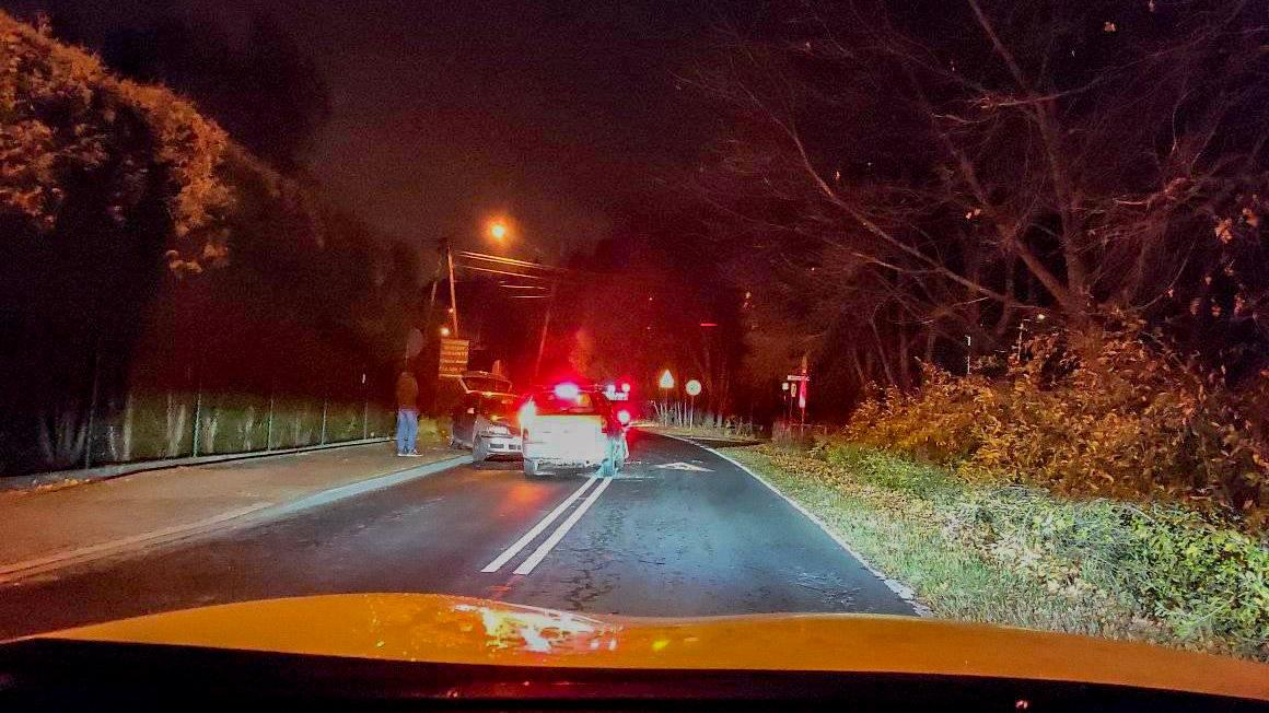 Czołowe zderzenie na Jeziorkach