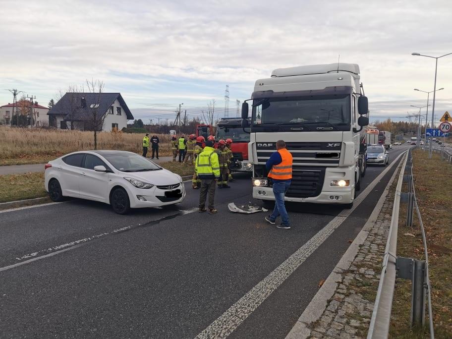 Kolizja na ulicy Krakowskiej