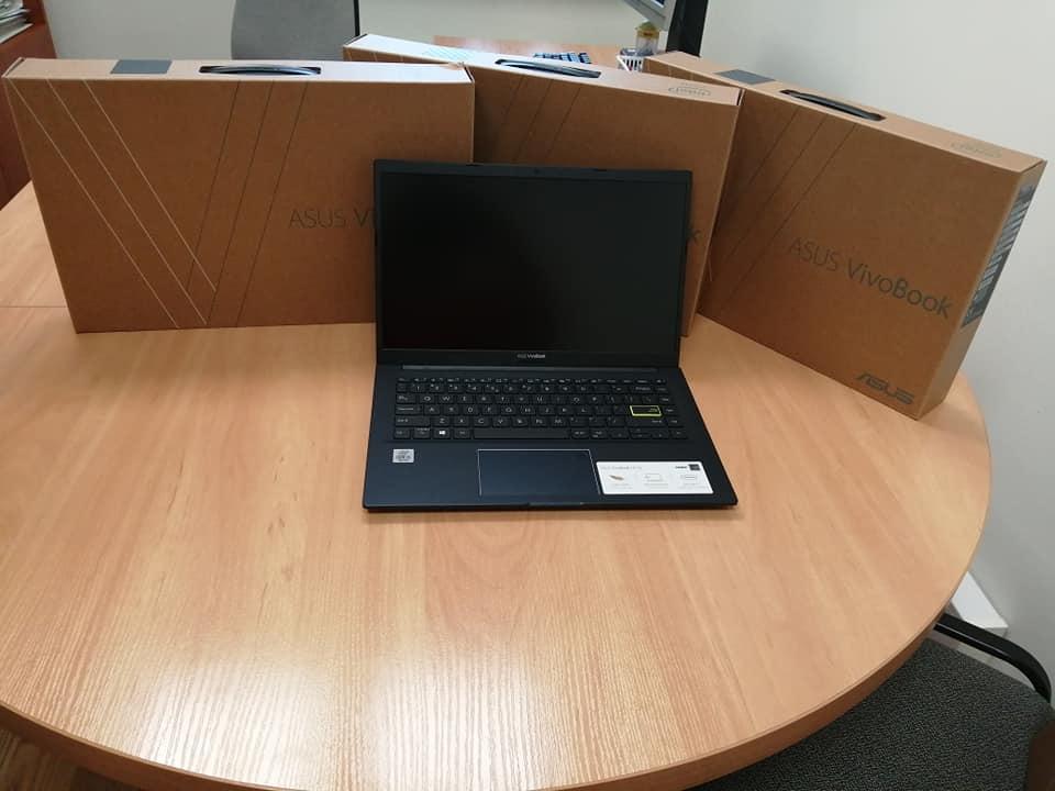 Hospicjum dziękuje za przekazane laptopy