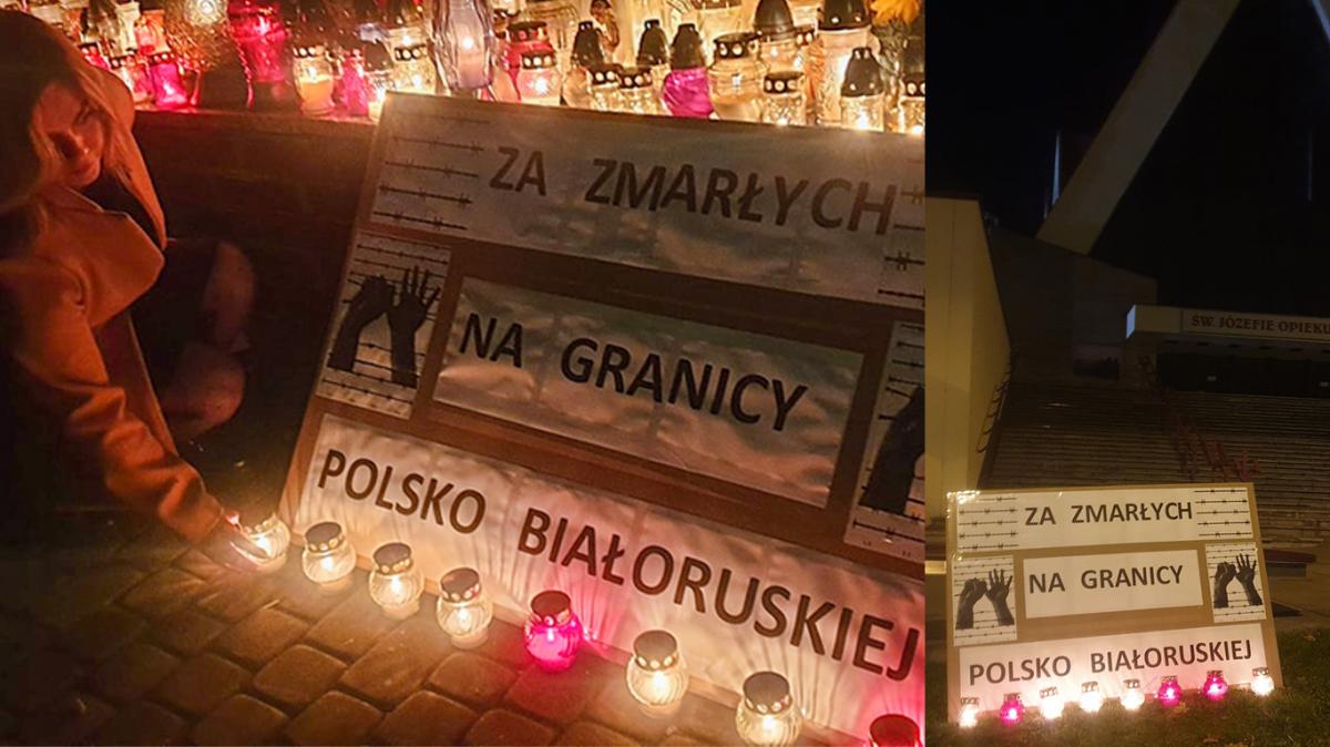 Ku Pamięci zmarłym na granicy POLSKO- BIAŁORUSKIEJ