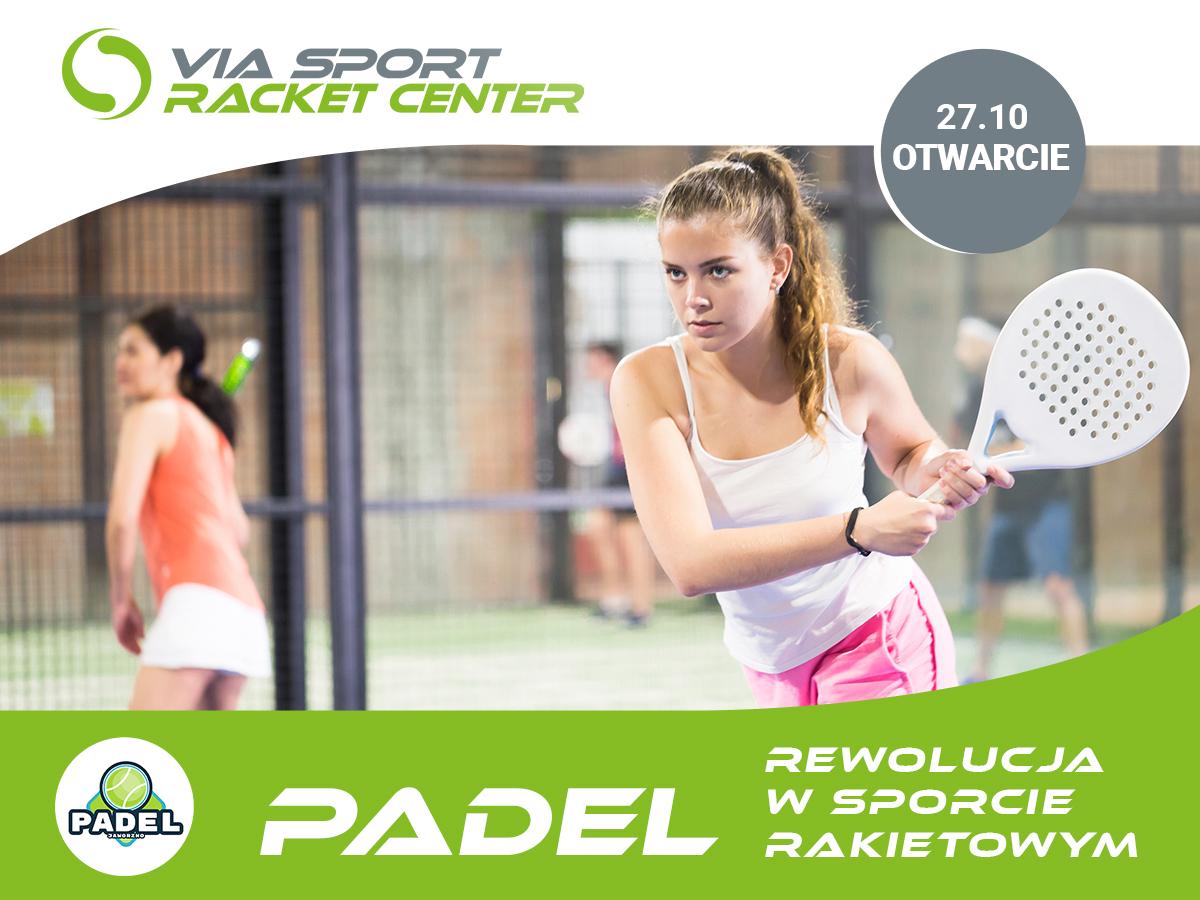 Via Sport otwiera kort do padla