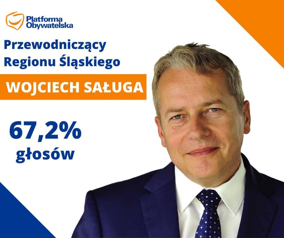 Wojciech Saługa przewodniczącym śląskiej Platformy Obywatelskiej
