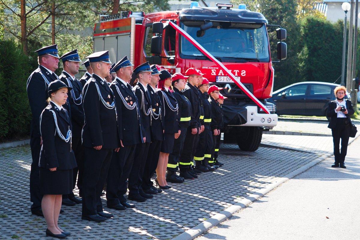 OSP Ciężkowice ma nowy wóz bojowy