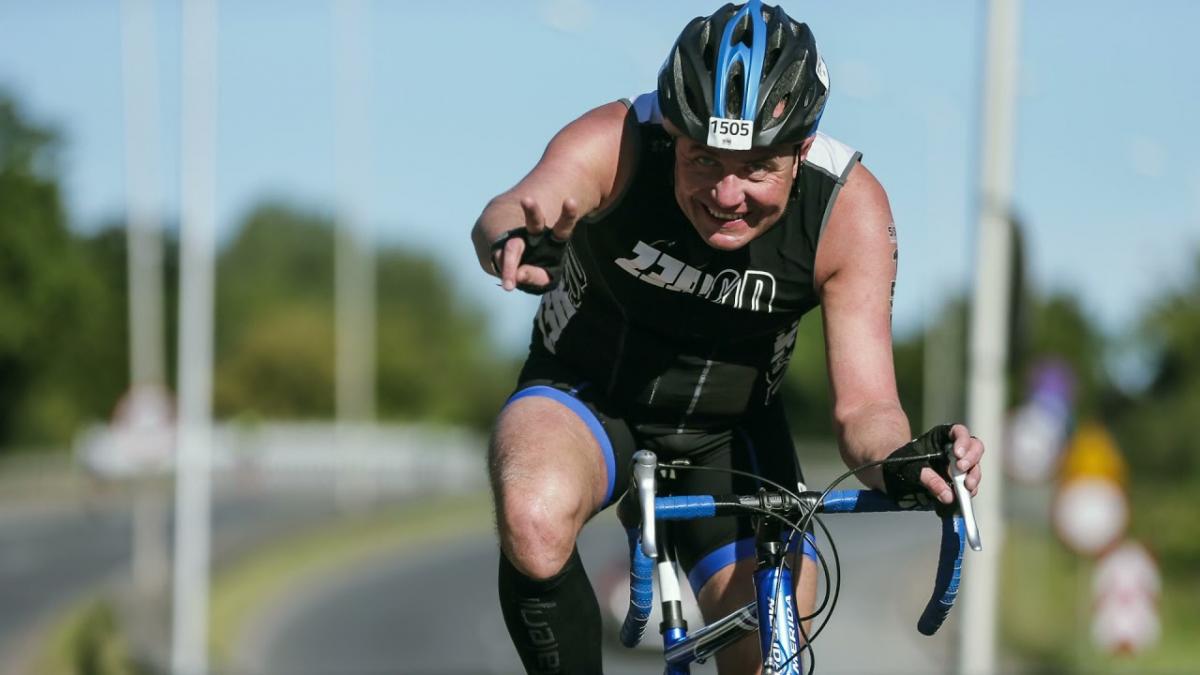 Ironman - Kamil Kwaśniewski to jedyny jaworznianin biorący udział w triathlonie