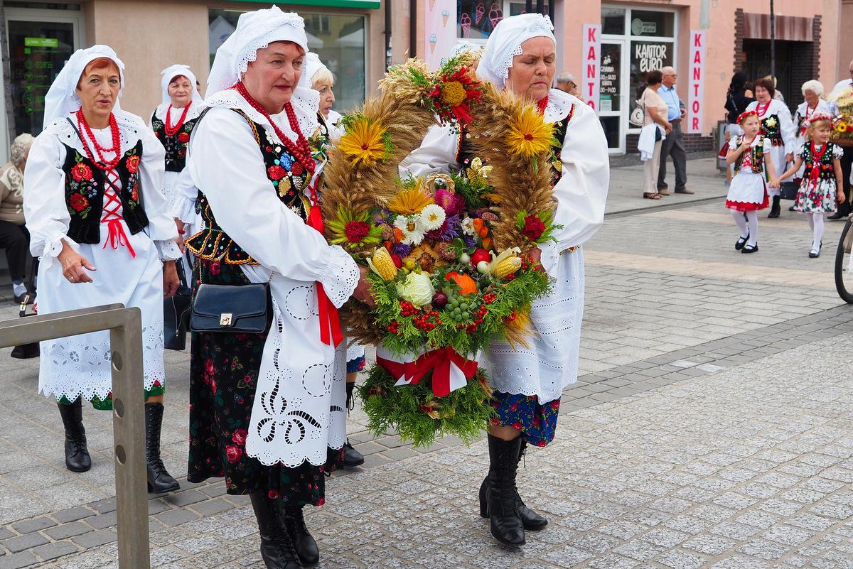 Dożynki miejskie na Rynku w Jaworznie  – relacja
