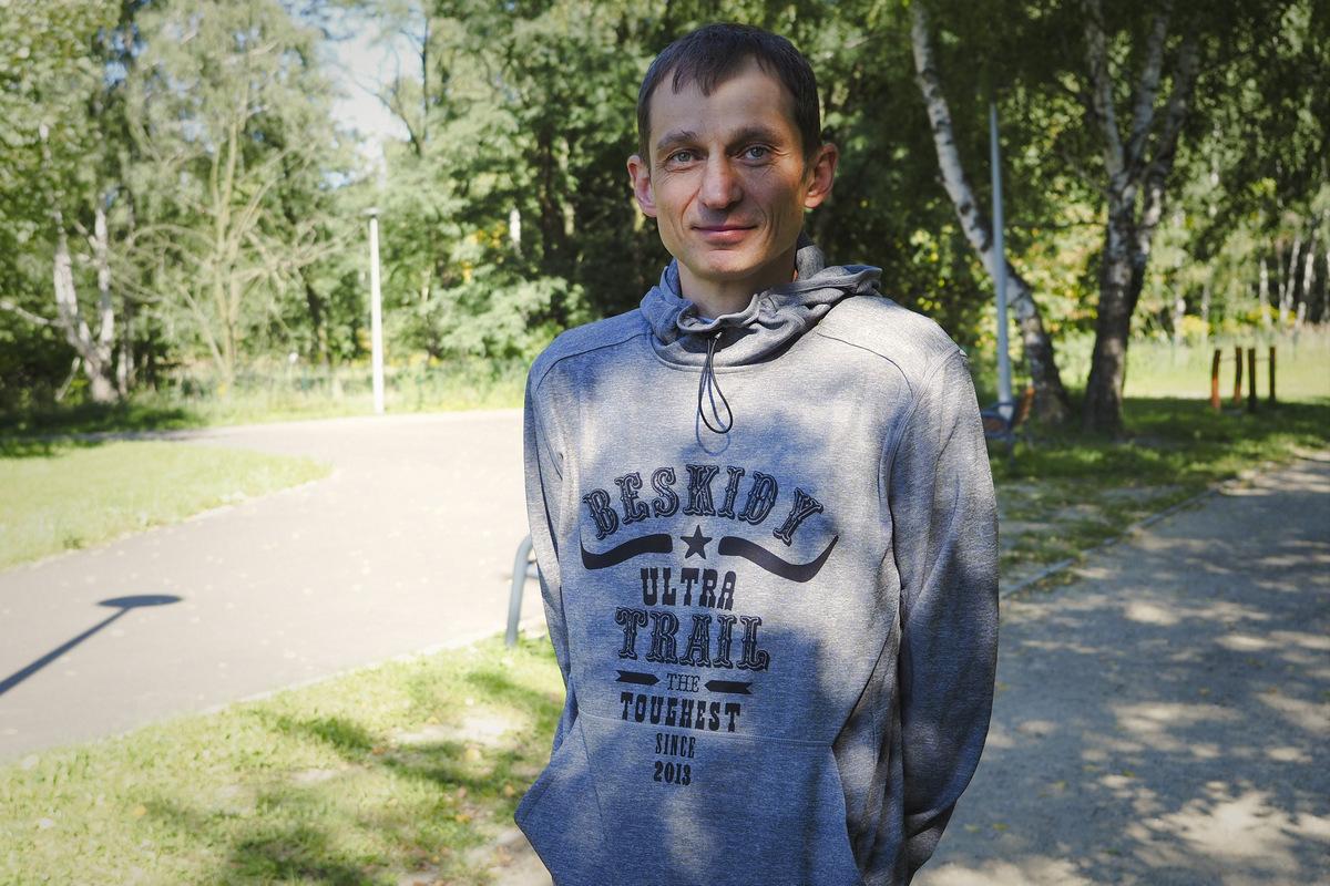 Artur Padewski – jeden z dwóch, którzy ukończyli Beskidy Ultra Trail Challenge