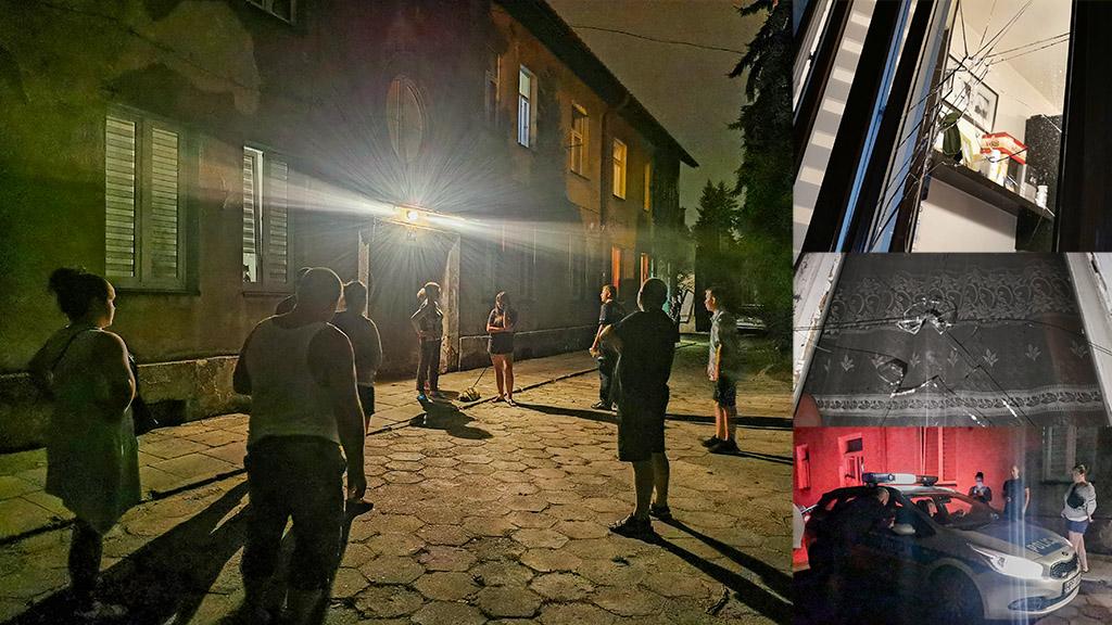Niebezpiecznie w Szczakowej – Wandal wybijał szyby w mieszkaniach