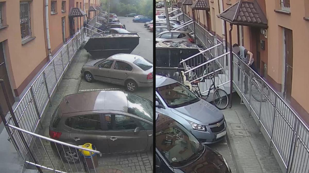 Ukradziono rower, osoba nagrana przez monitoring może pomóc. Internecie pomożecie?