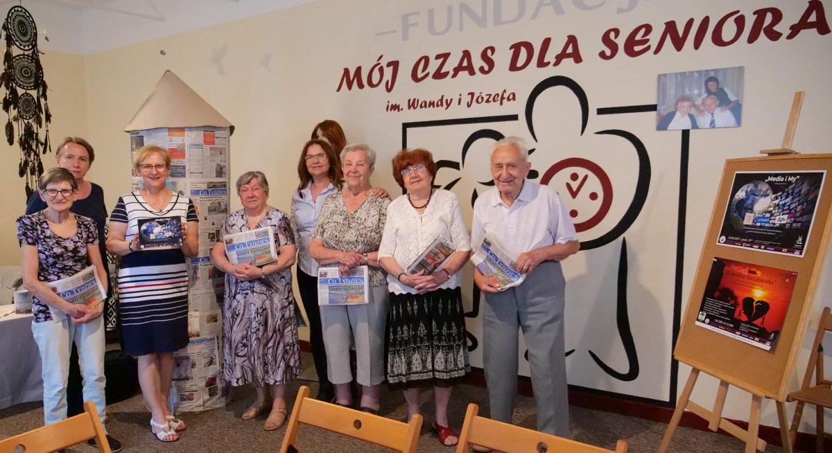 „Media i My” - spotkanie w Fundacji”Mój czas dla seniora”
