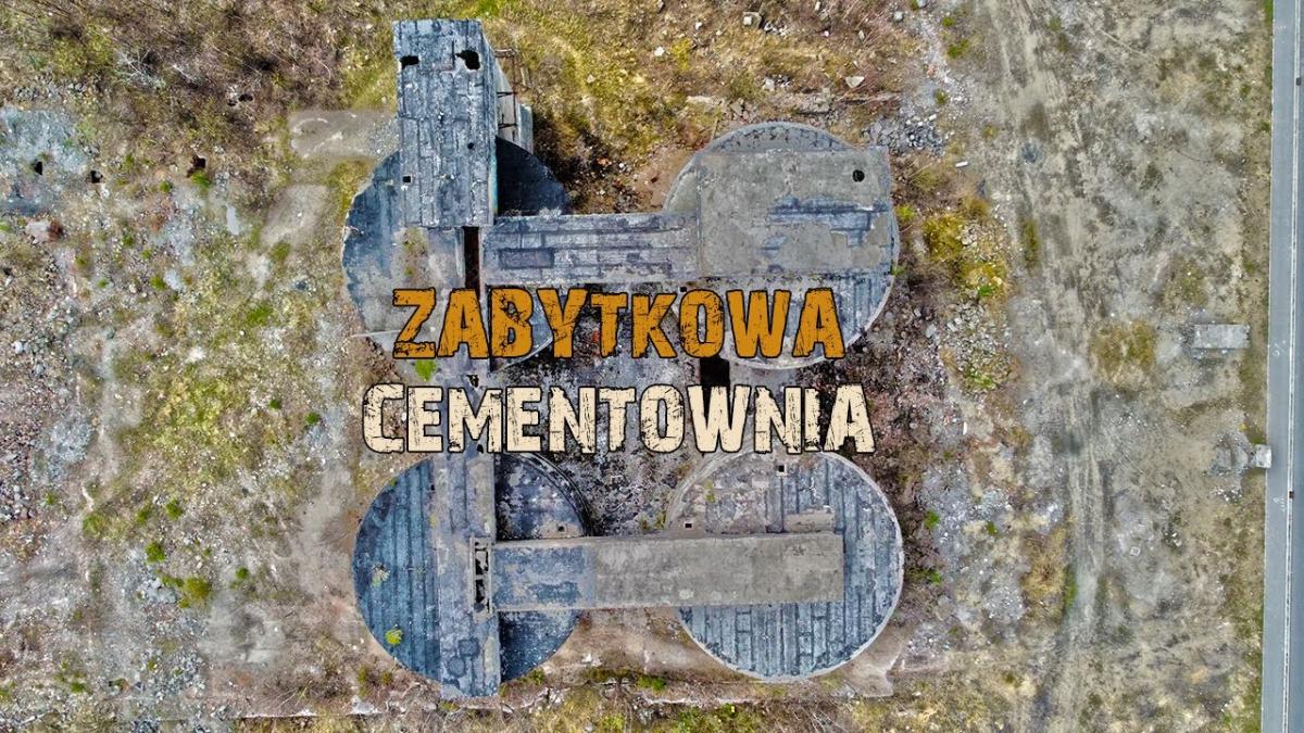 Zabytkowa Cementownia na Pieczyskach w kamerze  