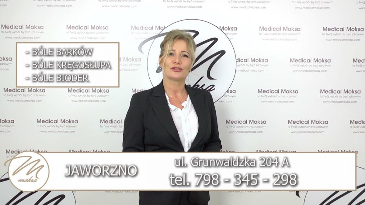 Zabiegi na bóle kręgosłupa, barków i bioder