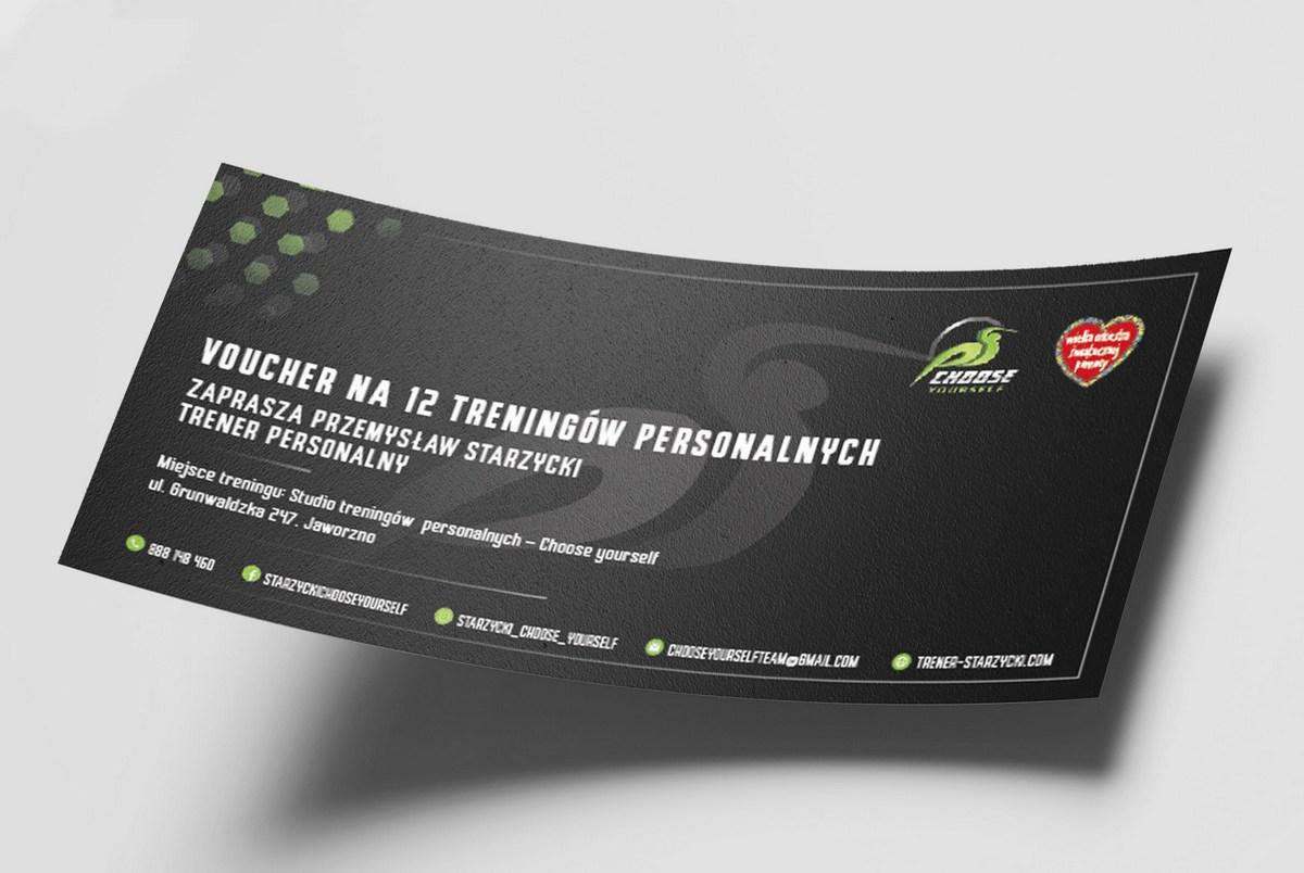 Voucher na trening personalny od Przemka Starzyckiego na aukcję WOŚP