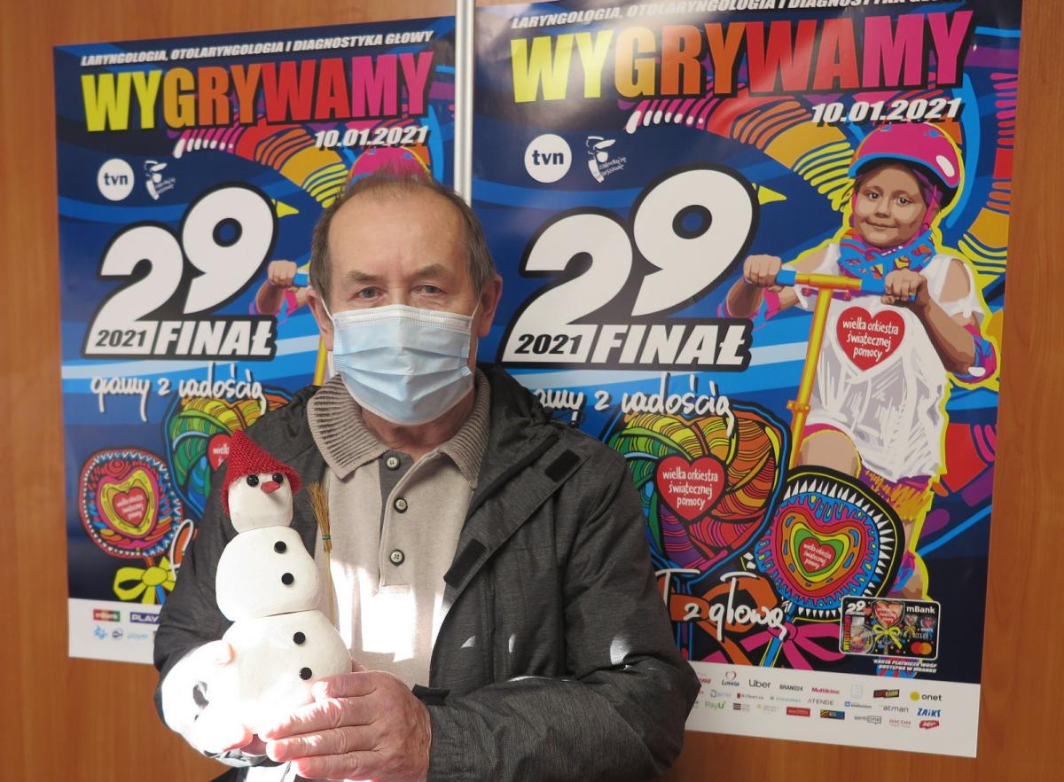 Aukcja WOŚP: przedmiot od  pana Michała Adamowskiego