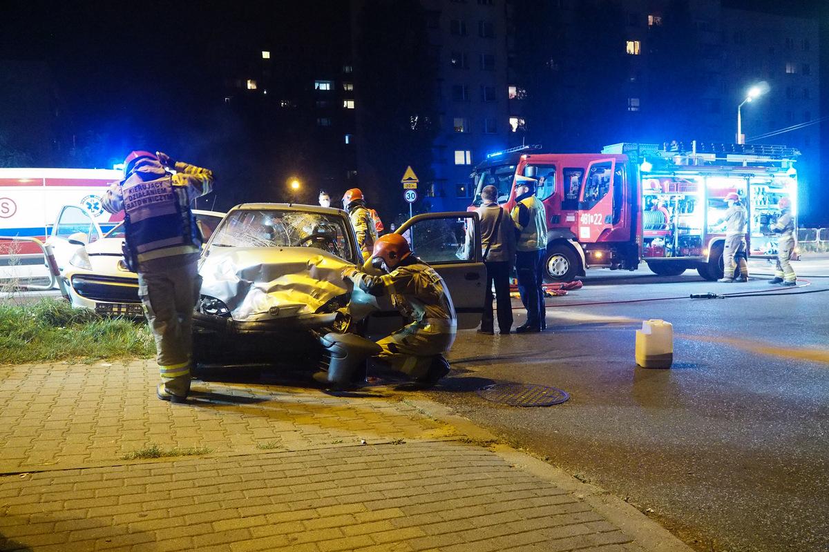 Kolizja przy ul. Piłsudskiego