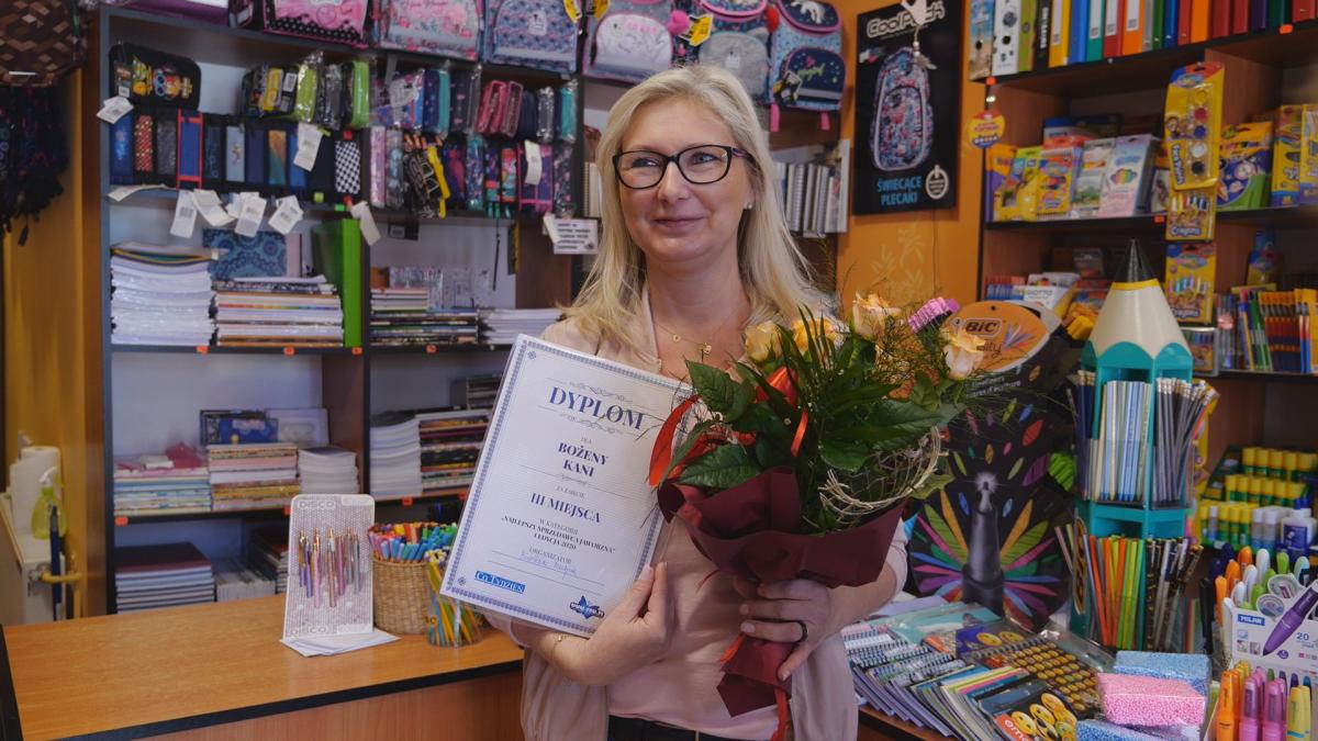 Bożena Kania – III miejsce w konkursie „Najlepszy Sprzedawca Jaworzna”