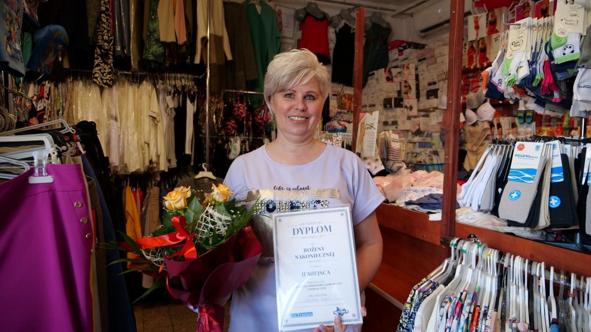 Bożena Nakonieczna – II miejsce w konkursie „Najlepszy Sprzedawca Jaworzna”