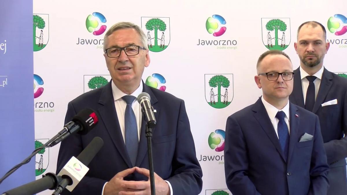 Ministrowie w Jaworznie pochwalili jaworznicki Urząd Pracy