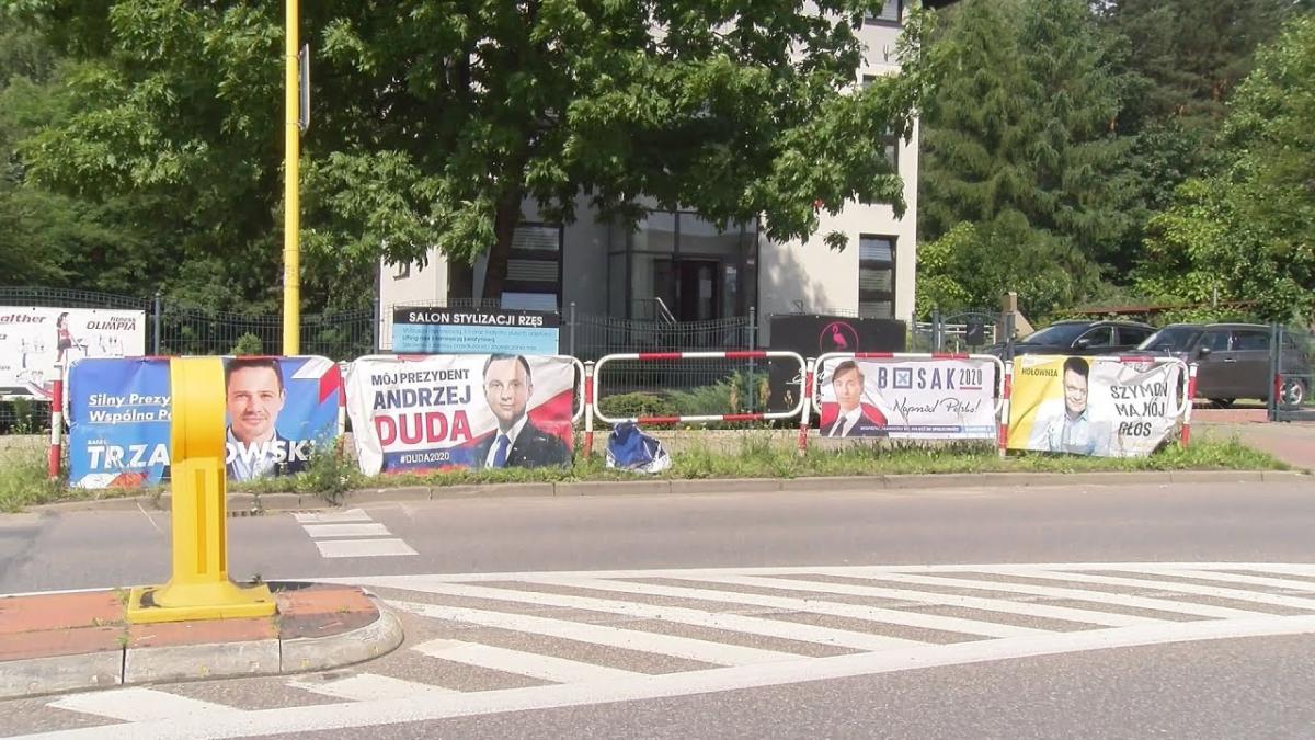 Notoryczne niszczenie banerów wyborczych w naszym mieście