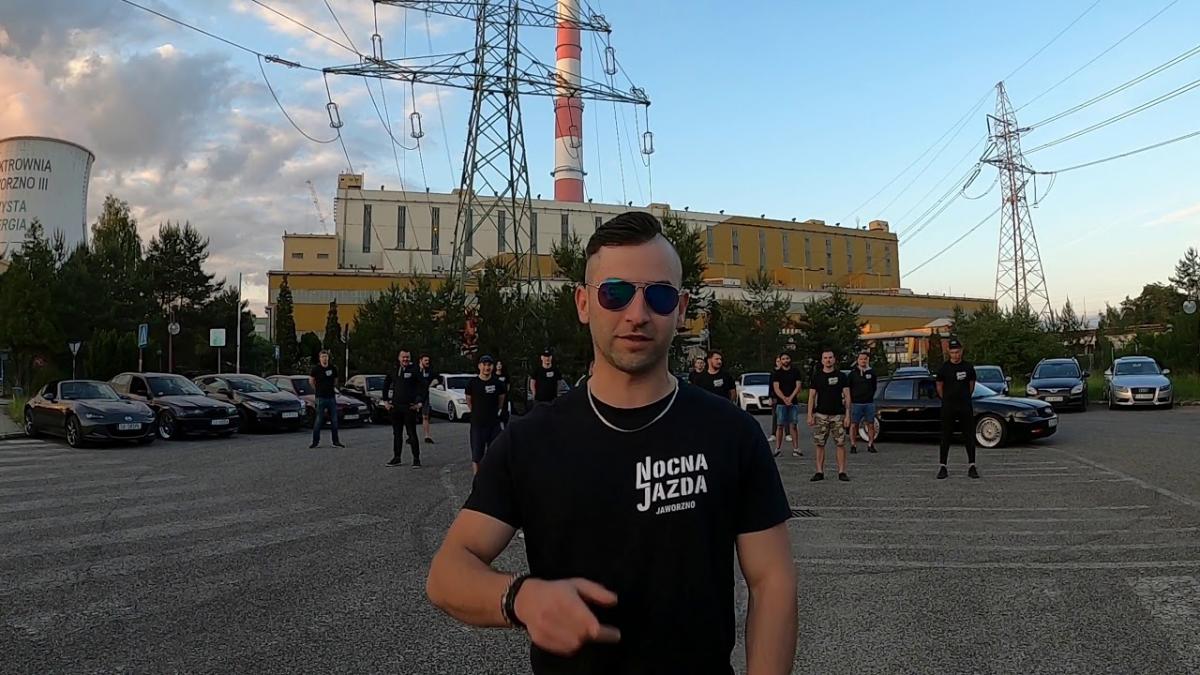 Nocna Jazda Jaworzno w wyzwaniu #GaszynChallenge