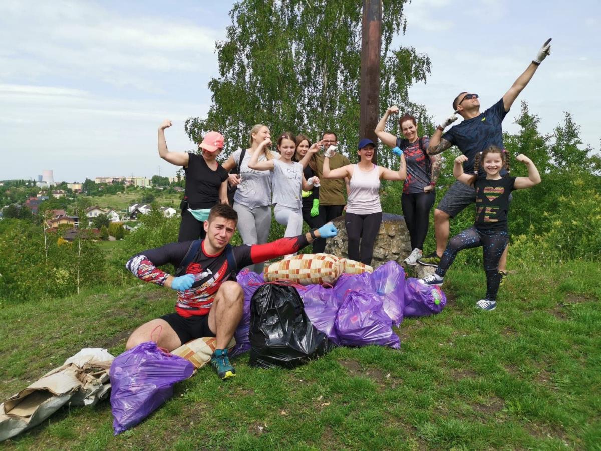 Plogging Jaworzno – wysprzątali okolice Skałki