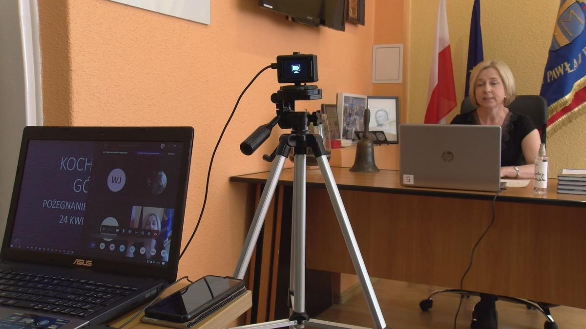 „Kocham Cię Górko” - zdalne pożegnanie absolwentów Technikum nr 1