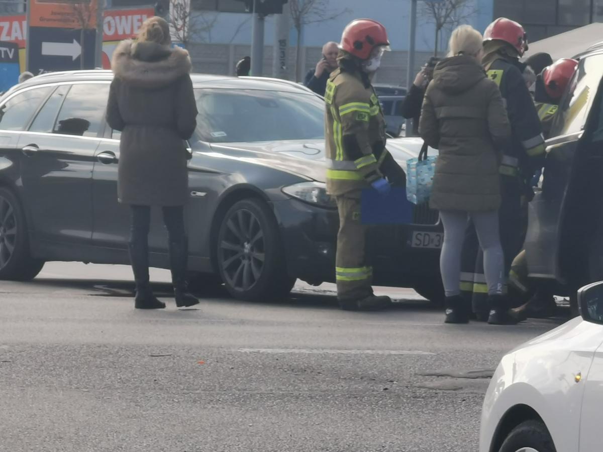 Kolizja przy ul. Szczakowskiej