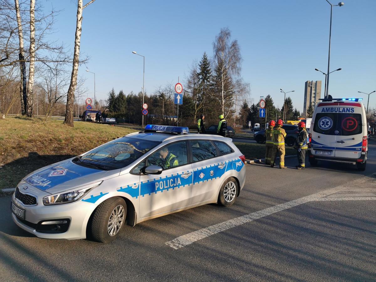 Kolizja przy byłej kopalni Jan Kanty