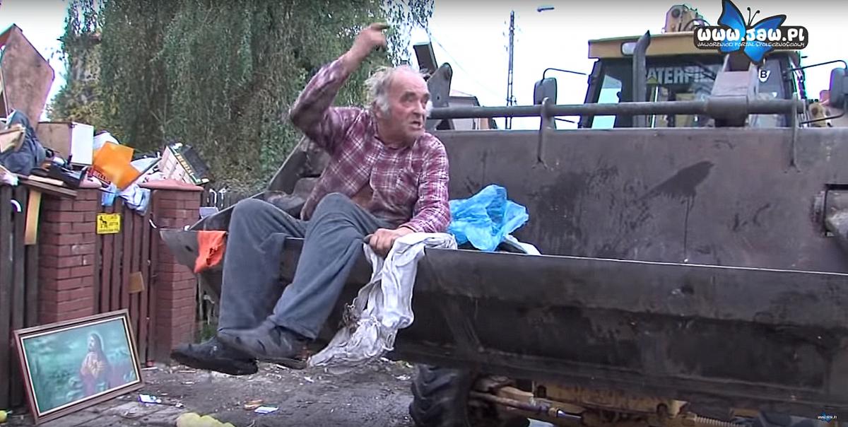 Sprawa kolekcjonera śmieci będzie w programie UWAGA! TVN 
