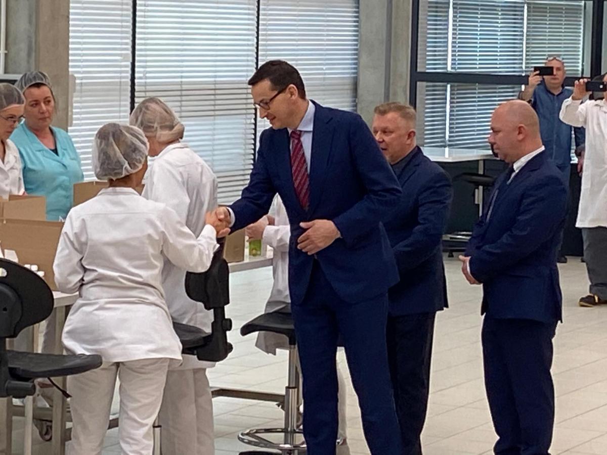 ICB Pharma o wizycie Mateusza Morawieckiego