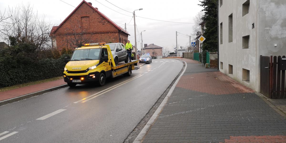 Kolizja na ul. Obrońców Poczty Gdańskiej