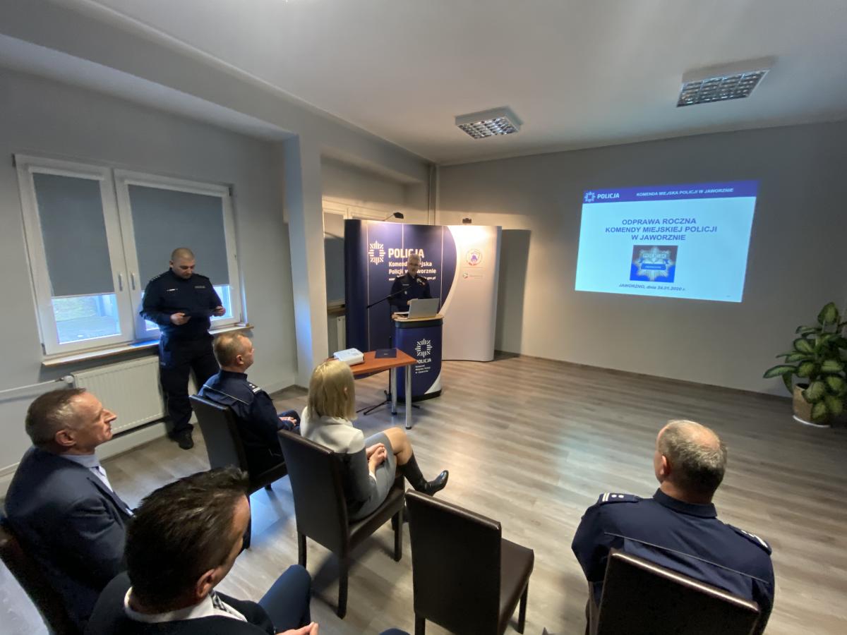 Jaworzniccy policjanci podsumowali rok