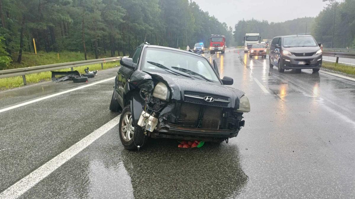 Wypadek na S1. Mogą wystąpić utrudnienia w ruchu