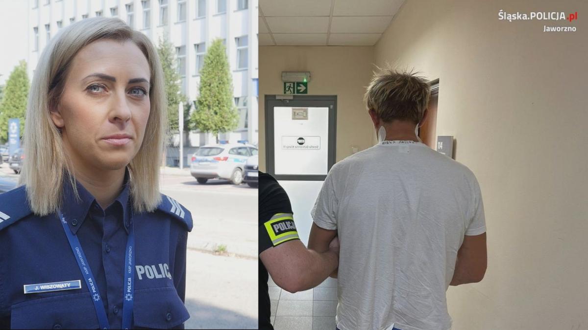 Zaatakował policjantkę nożem