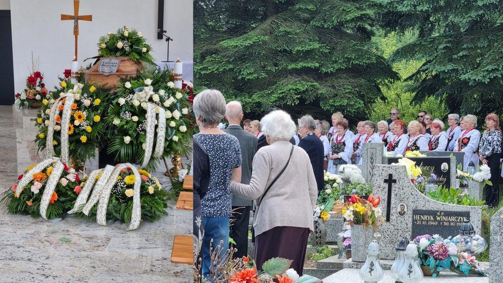 Ostatnie pożegnanie Tadeusza Brzózki, Prezesa Miejskiego Związku Rolników