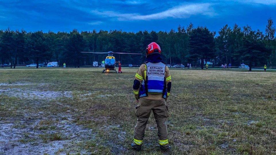 Śmierć na Sosinie. Zmarł uczestnik zlotu caravaningowego
