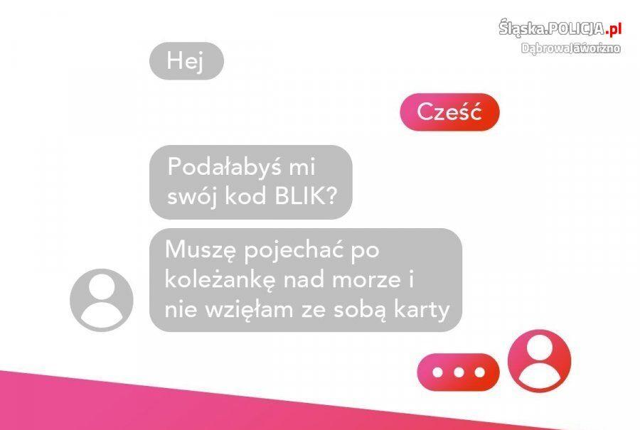 Policjanci ostrzegają przed oszustwami z wykorzystaniem kodu BLIK