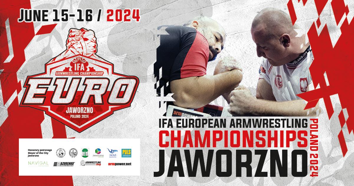 Mistrzostwa Europy IFA w Armwrestlingu w Jaworznie