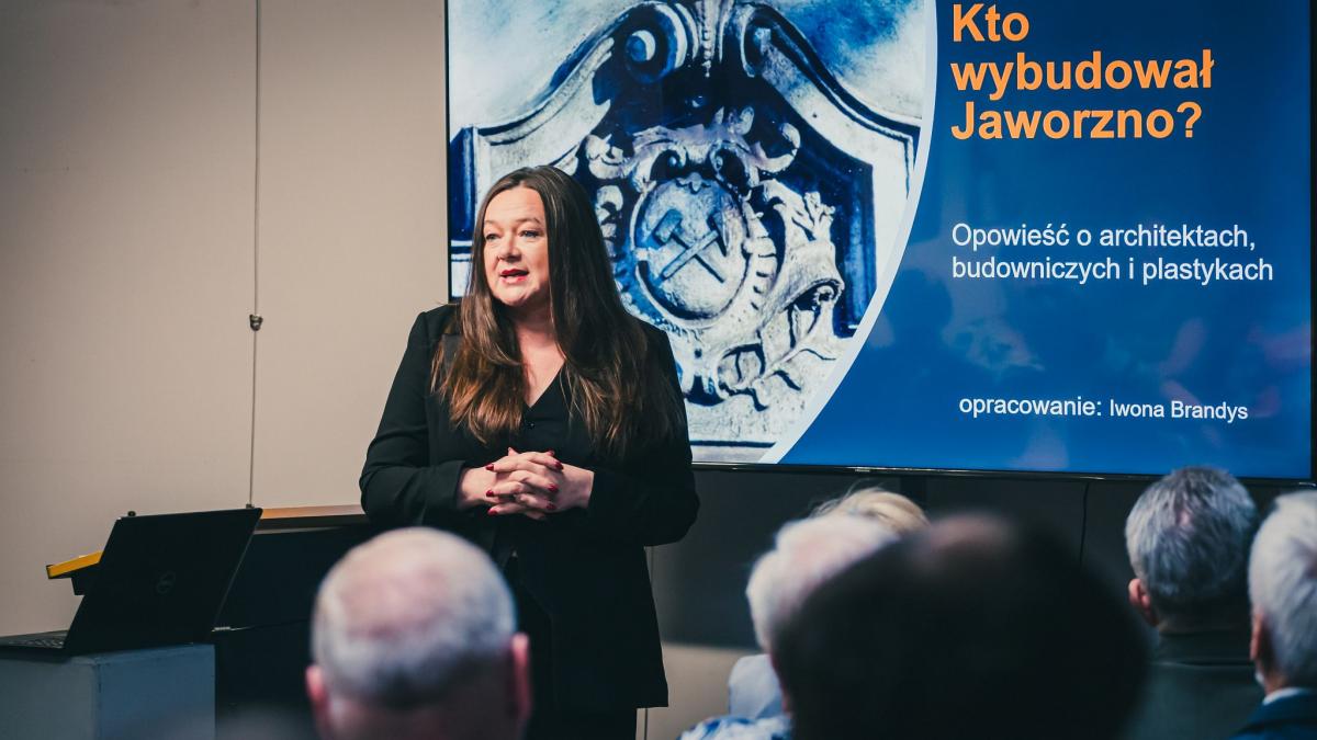Dr Iwona Brandys o jaworznickiej architekturze