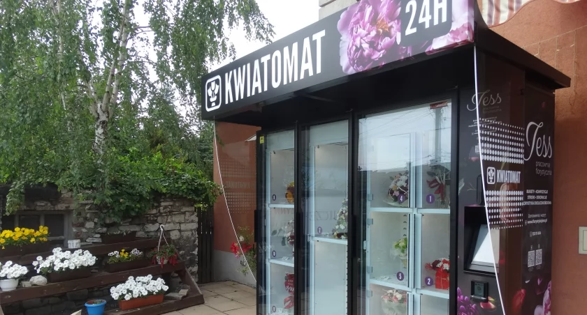 Pierwszy jaworznicki Kwiatomat już działa