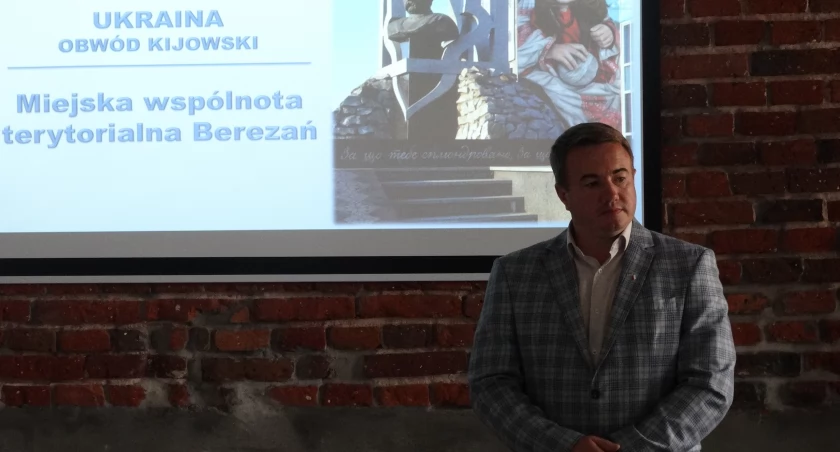 Ukraińska delegacja w Jaworznickiej Izbie Gospodarczej