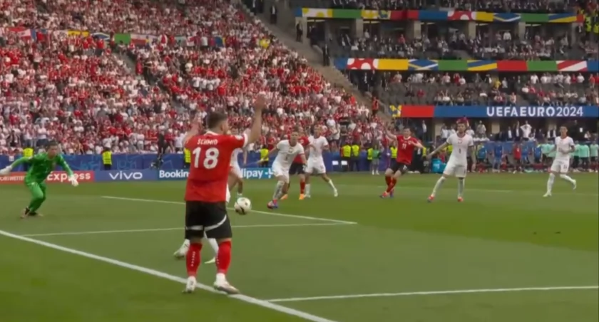 Polska przegrywa z Austrią w drugim meczu Euro 2024
