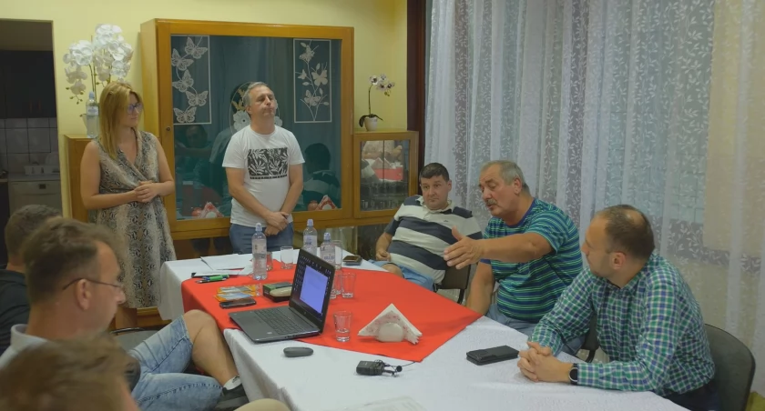 Szczakowianka na wirażu