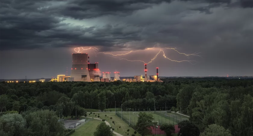 Wczorajsza burza w obiektywie Trzeciego Planu