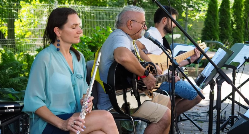 Zespół Ballabard z 1. miejscem na festiwalu Chmielowisko