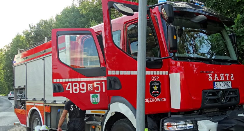 Strażacy udrożnili Łużnik. To powrót OSP Ciężkowice do działań