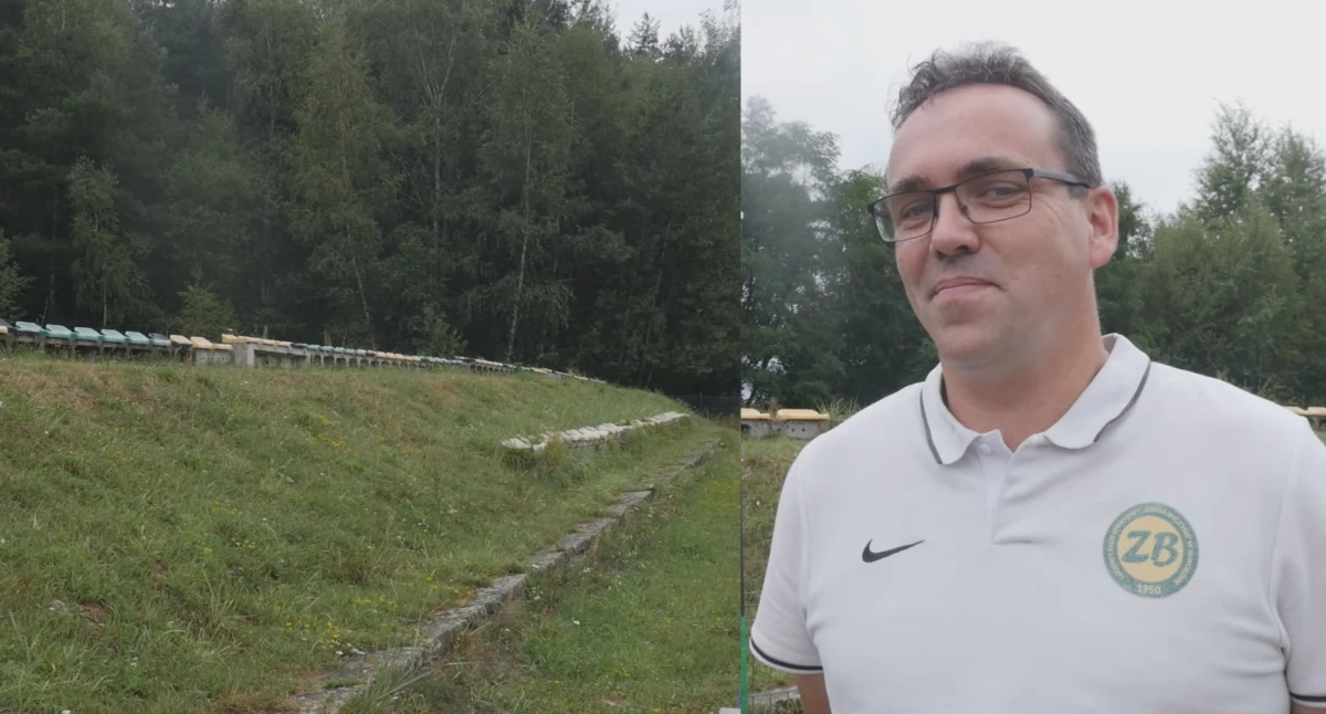 Nowa trybuna stadionu LKS Zgoda Byczyna. Jaworznicki Budżet Obywatelski 2025