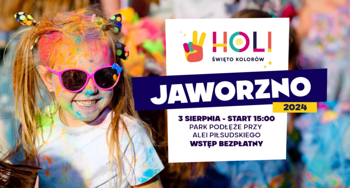 Holi Święto Kolorów w Jaworznie - mamy dla Was zestawy proszków  