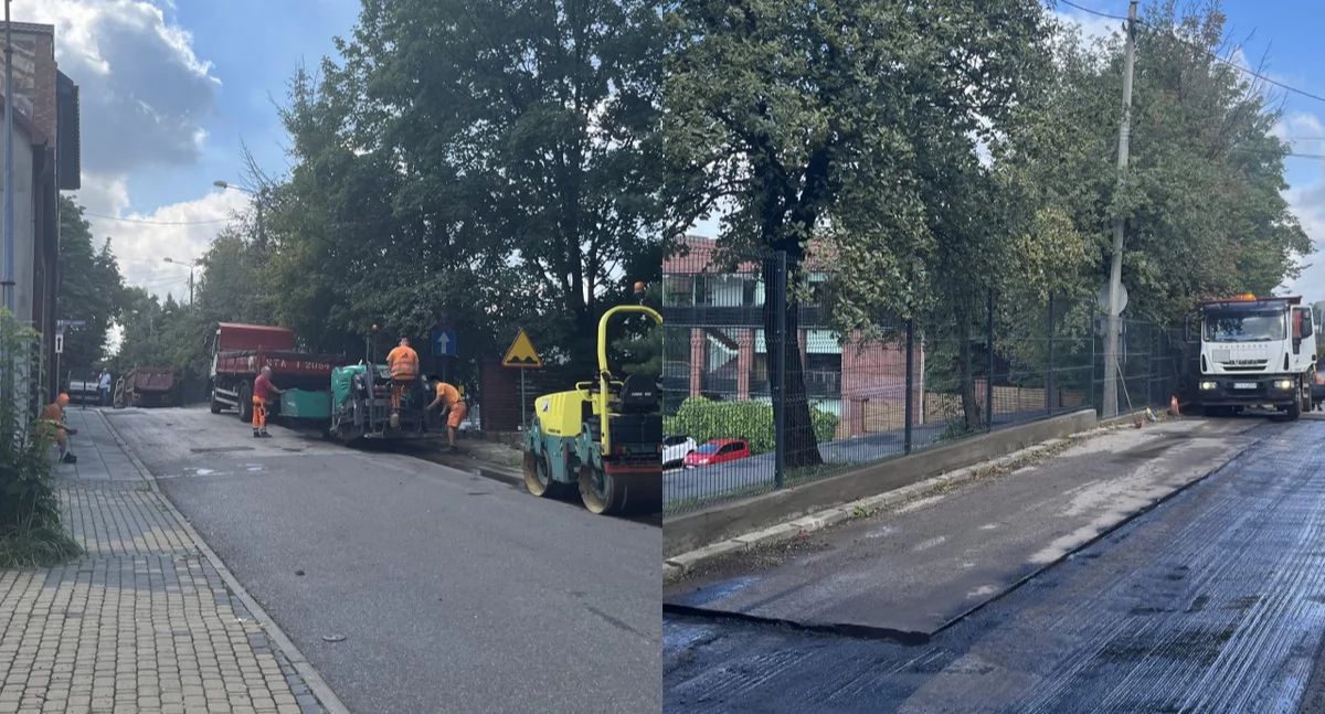 Wymiana nawierzchni na ul. Sądowej. Droga jest nieprzejezdna